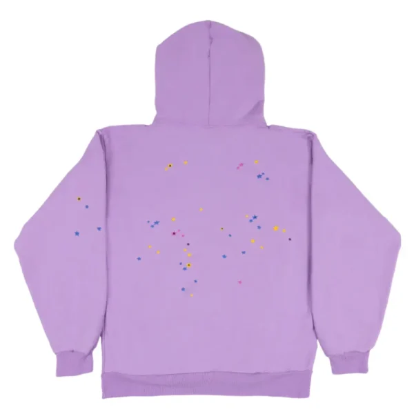 Sp5der Acai Hoodie Purp