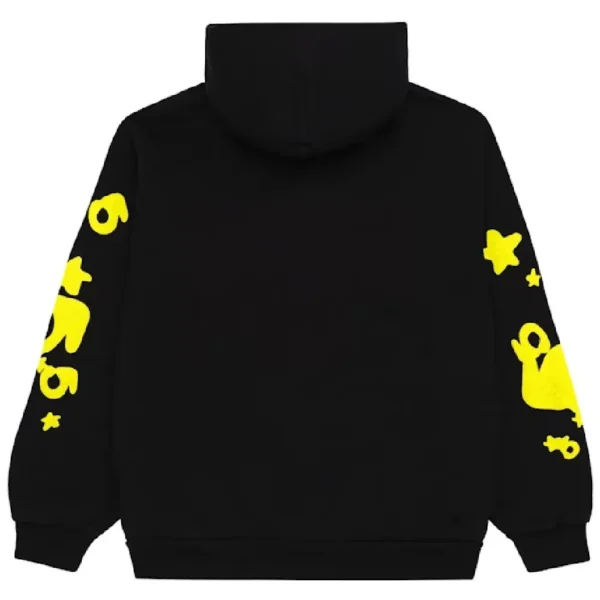 Sp5der Beluga Hoodie Blac