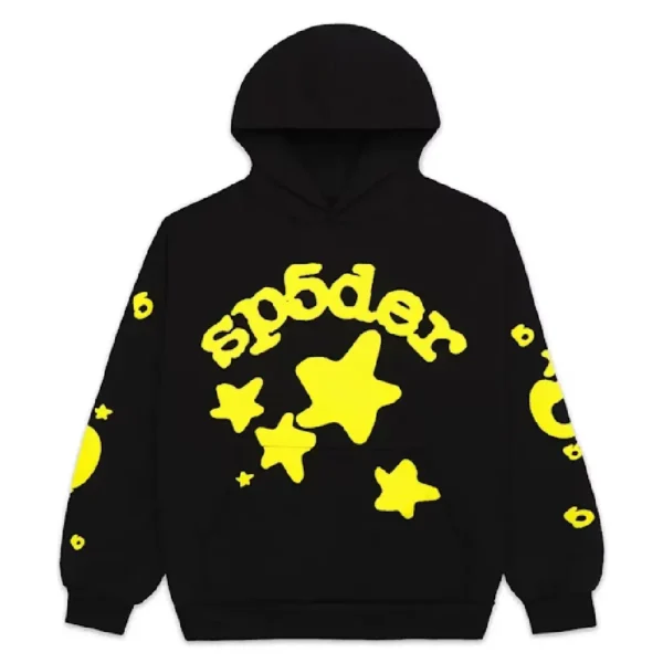 Sp5der Beluga Hoodie Black
