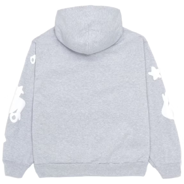 Sp5der Gray Beluga Hoodi
