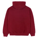 Sp5der Logo Hoodie Maroo