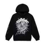 Sp5der OG Web Hoodie Blac