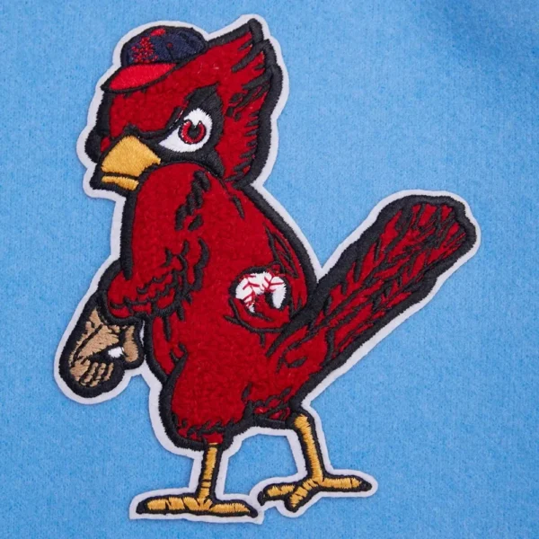 St. Louis Cardinals Retro Classic Women’s Wool & Leather – Blue&White Varsity Ja