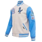 St. Louis Cardinals Retro Classic Wool & Leather – White & Blue Varsity Jacket