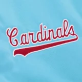 St. Louis Cardinals Sky Satin Blue Varsity Ja