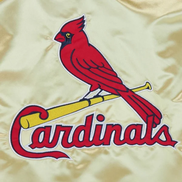 St. Louis Cardinals Team OG 2.0 Full-Zip Satin Gold Varsity J