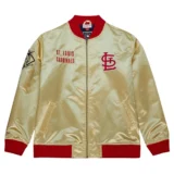 St. Louis Cardinals Team OG 2.0 Full-Zip Satin Gold Varsity Jacket