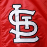 St. Louis Cardinals The Captain II Satin Red Varsity Jack