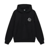 Stussy 8 Ball Crop Black Hoodie