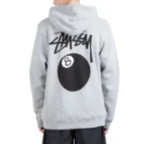 Stussy 8 Ball Full Zip Hoodie G