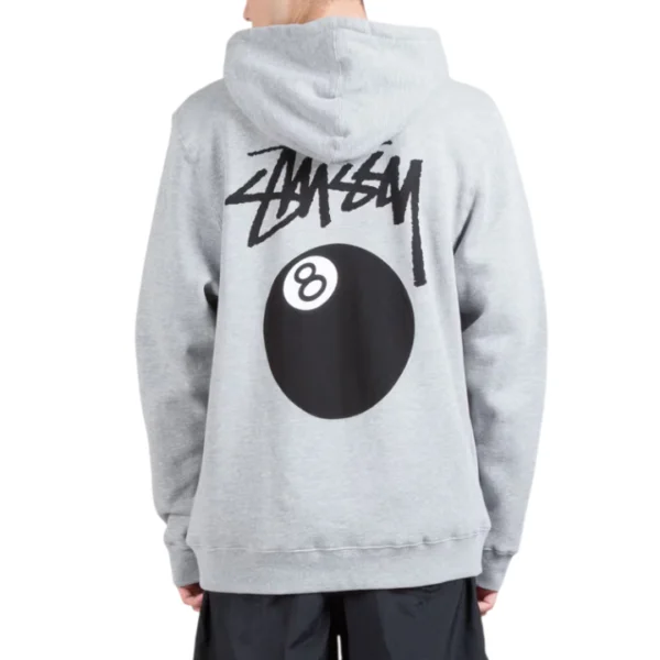 Stussy 8 Ball Full Zip Hoodie G