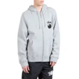 Stussy 8 Ball Full Zip Hoodie Gr