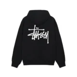Stussy Basic Curry Black Full Zip Hoodi