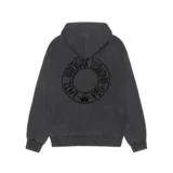 Stussy Buana Pigment Dyed Hoodie Blac