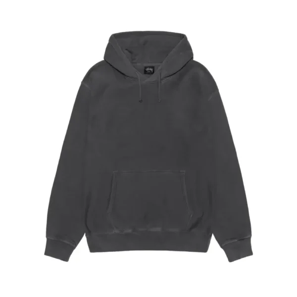 Stussy Buana Pigment Dyed Hoodie Black