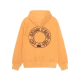 Stussy Buana Pigment Dyed Yellow Full Zip Hoodi