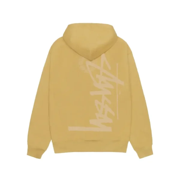 Stussy Buana Stock Yellow Full Zip Hoodi