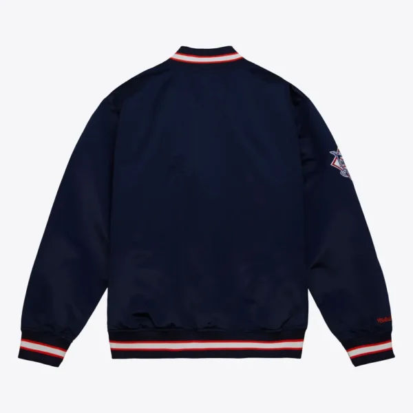 Houston Astros Team OG 2.0 Satin Navy/Red Jacket Varsity
