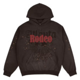 Travis Scott Cactus Jack x Sp5der Brown Hoodie Days Before Rodeo