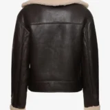 Olive Mirage Chic Modern Edition Women’s Shearling Jacke